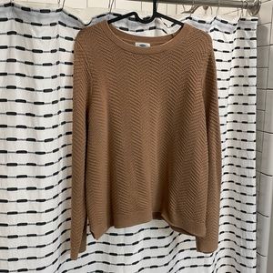 Tan sweater - old navy XL like new